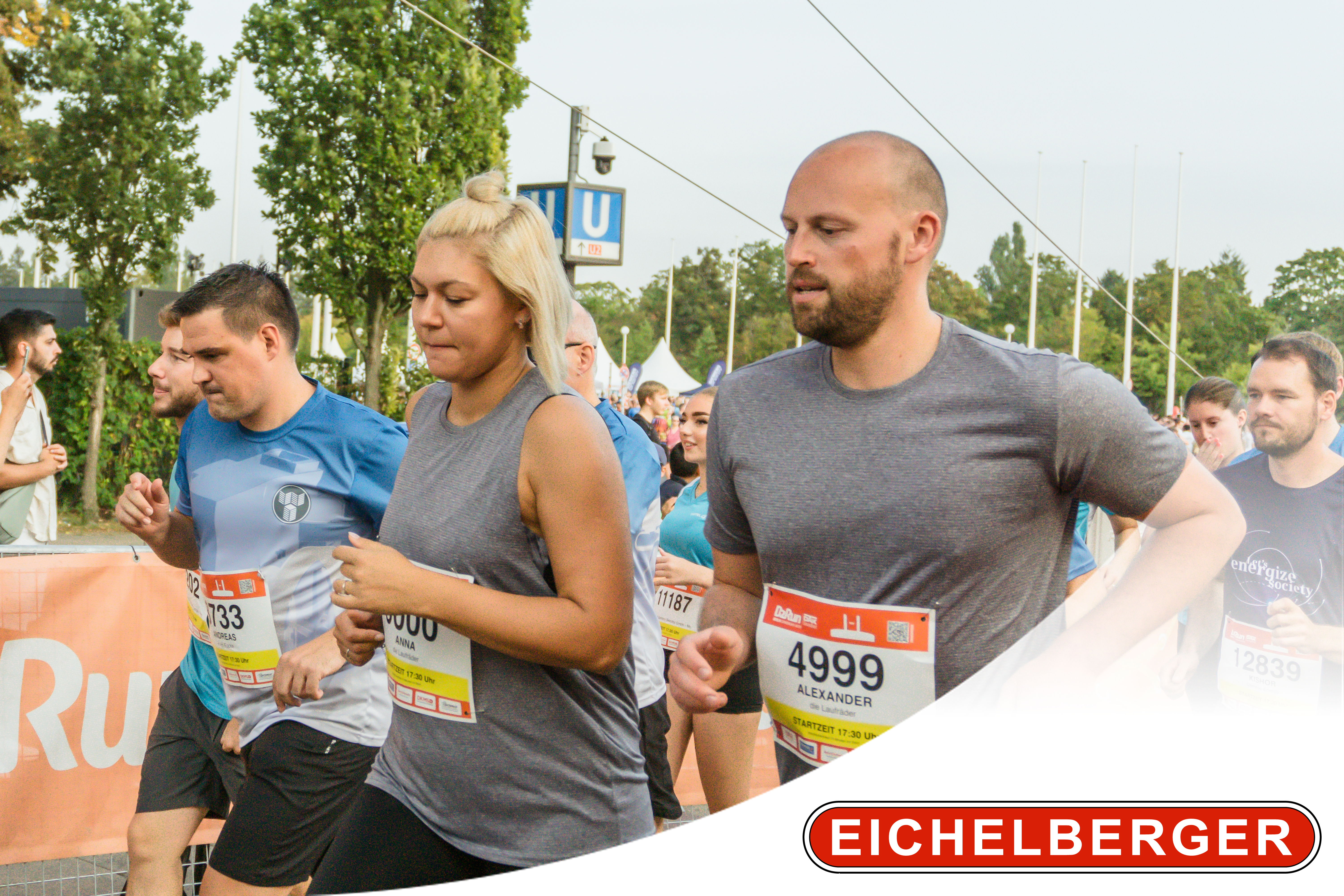 B2Run 2023 - Zieleinlauf ins Olympiastadion!